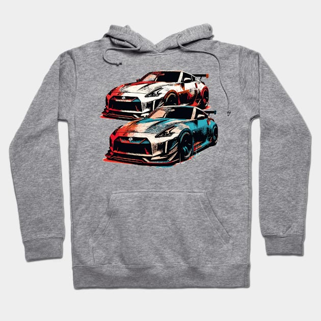 Nissan Z Hoodie by Vehicles-Art